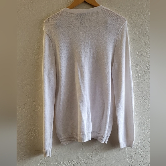 Lauren Ralph Lauren Boyfriend Fit Cardigan Size Large NWT - Picture 2 of 6